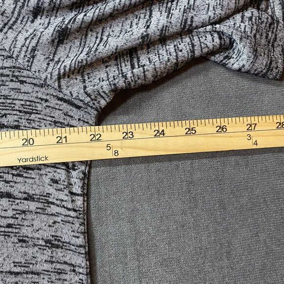 Perception Concept Womens Gray & Black Space Dye 3/4 Sleeve Top Size XL - Picture 11 of 11